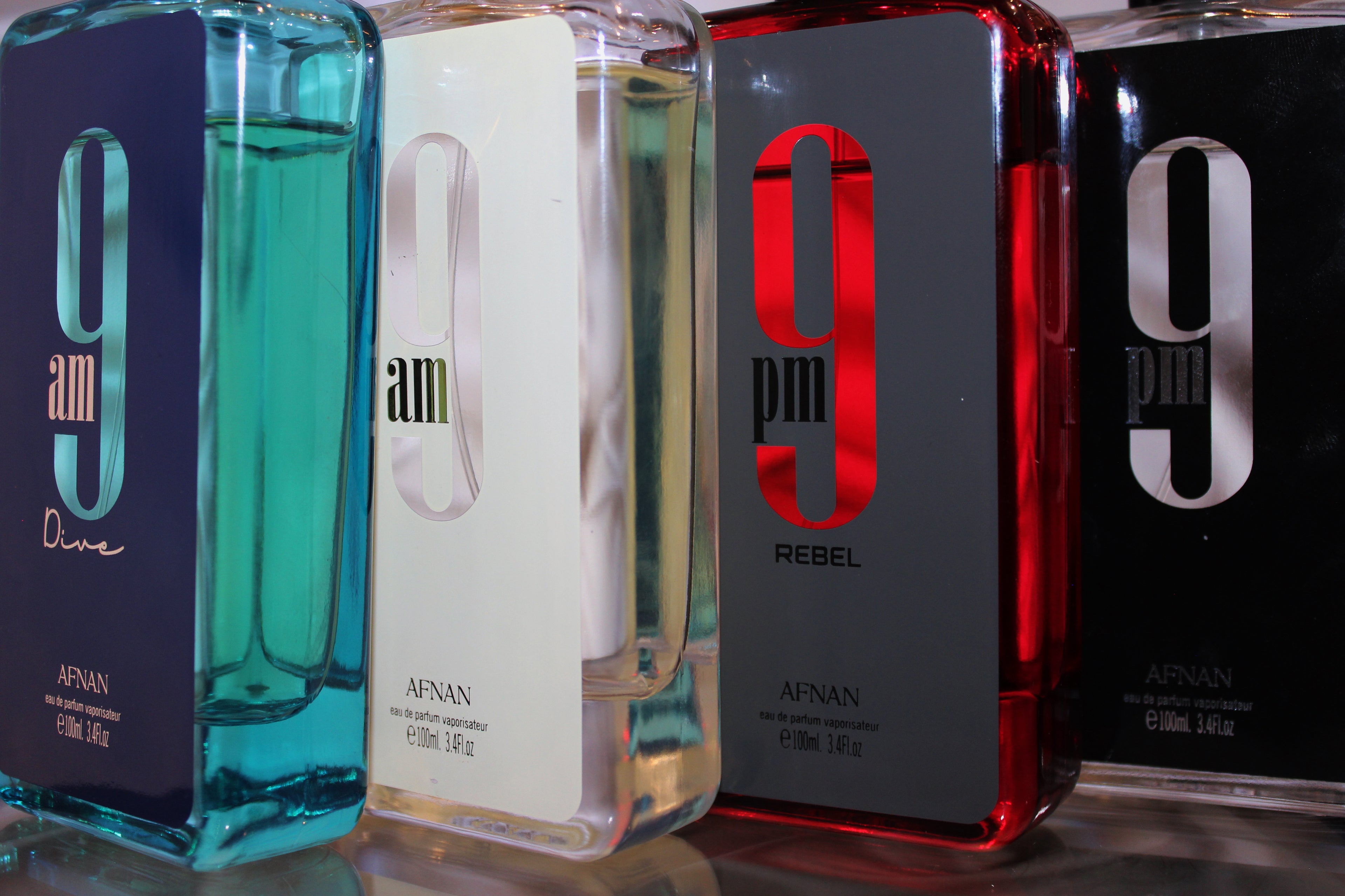 9AM / 9PM EDP Set – White, Blue, Red & Black