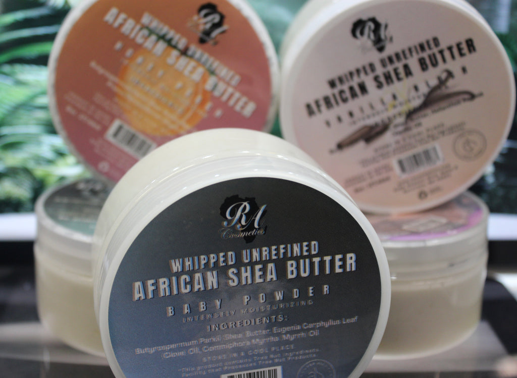 Whipped Unrefined African Shea Butter