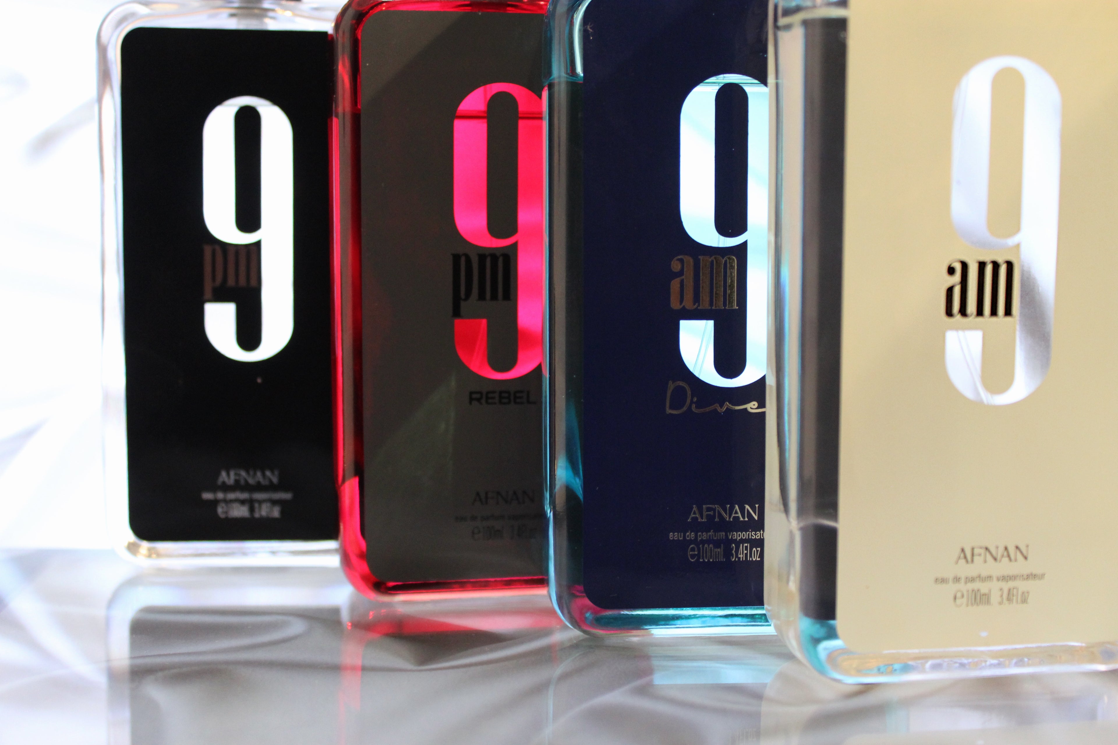 9AM / 9PM EDP Set – White, Blue, Red & Black