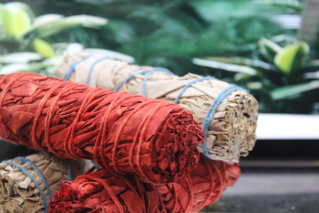 Sage (red, grey, white)