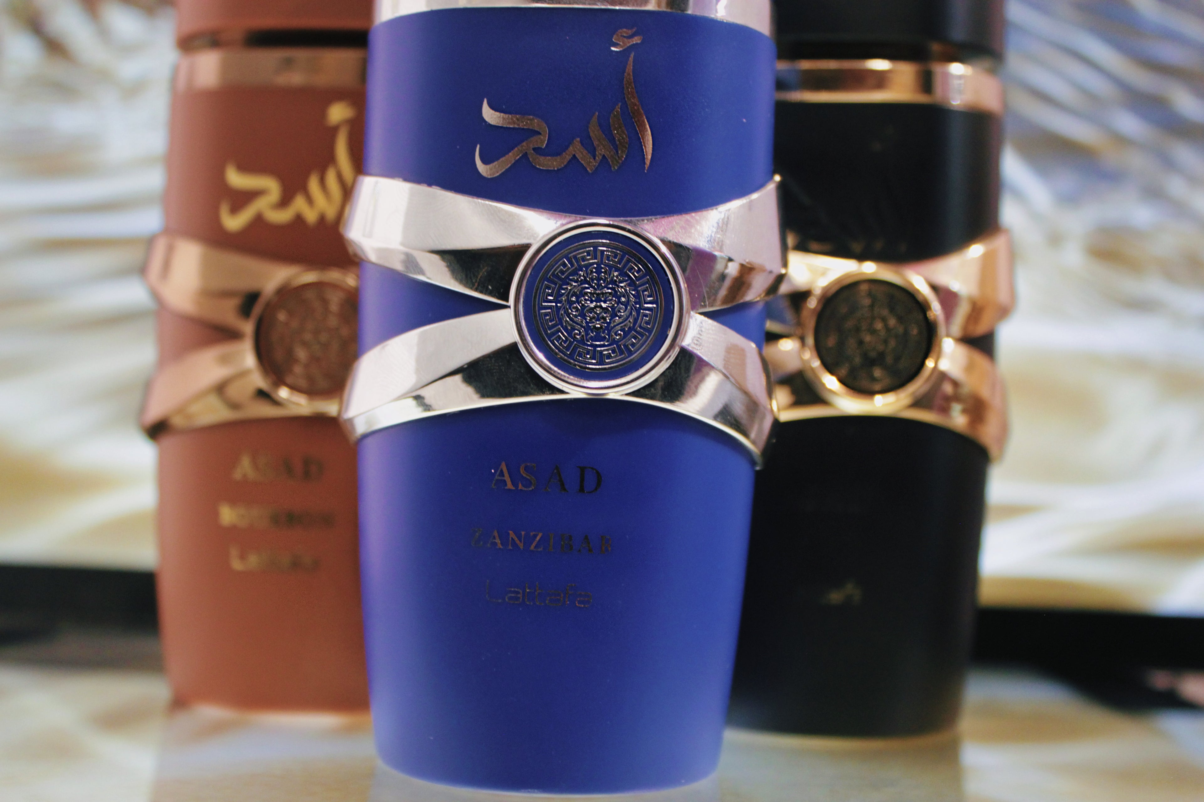 Lattafa Asad Trio – Black, Zanzibar & Bourbon