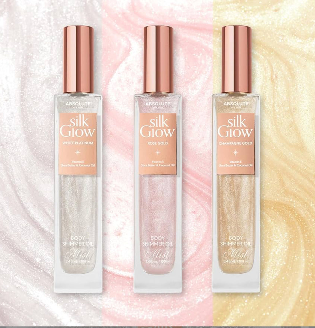 Absolute Silk Glow Body Shimmer Collection Mist/ Gel