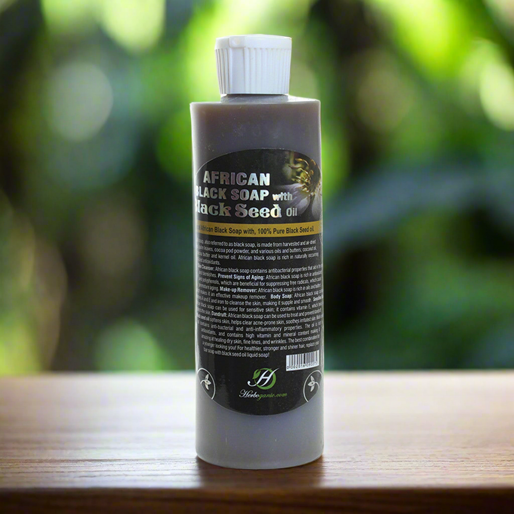 African Black Soap with Black Seed – Body Wash
