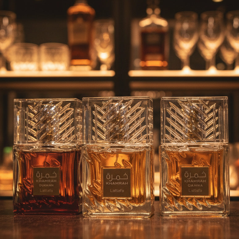 Khamrah by Lattafa – Three Expressions of Indulgence