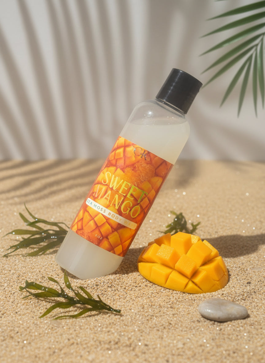 🥭 SWEET MANGO Sea Moss Body Wash