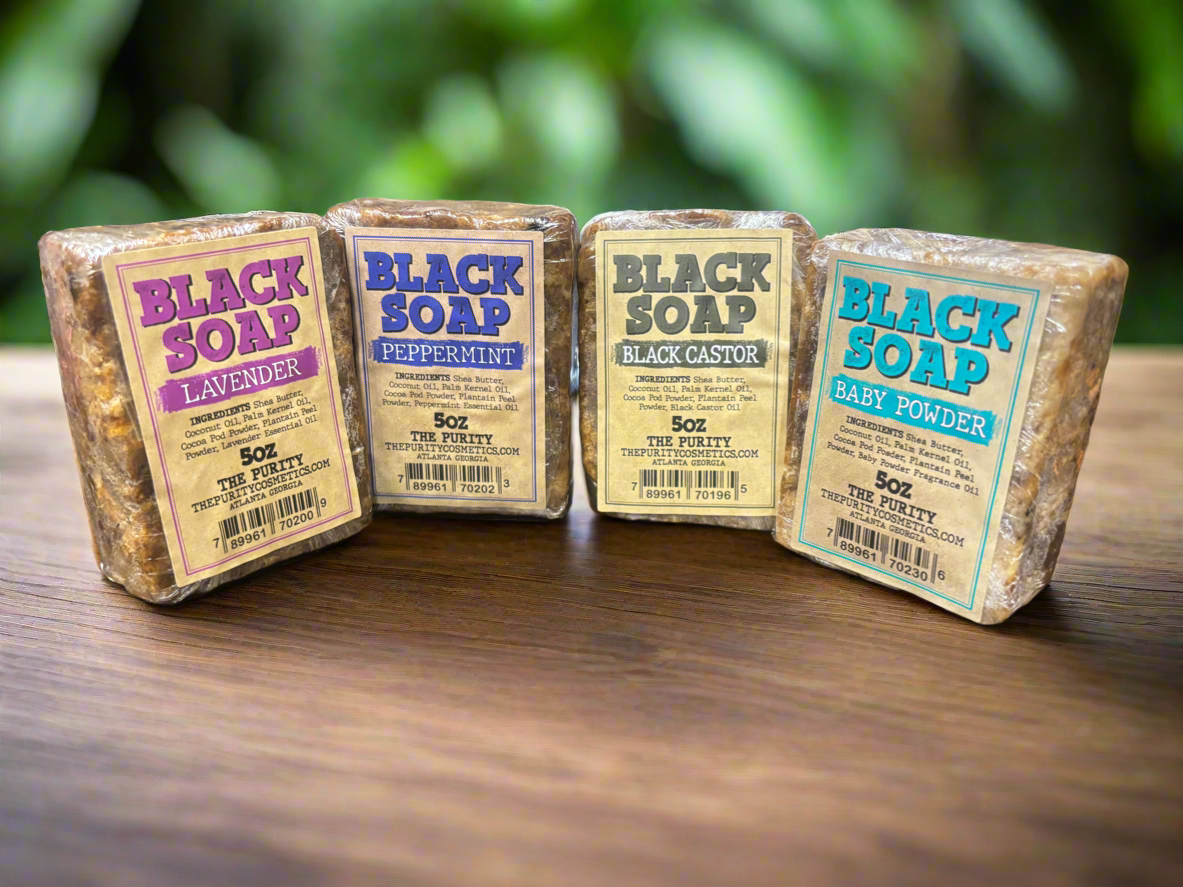 Purity Black Soap