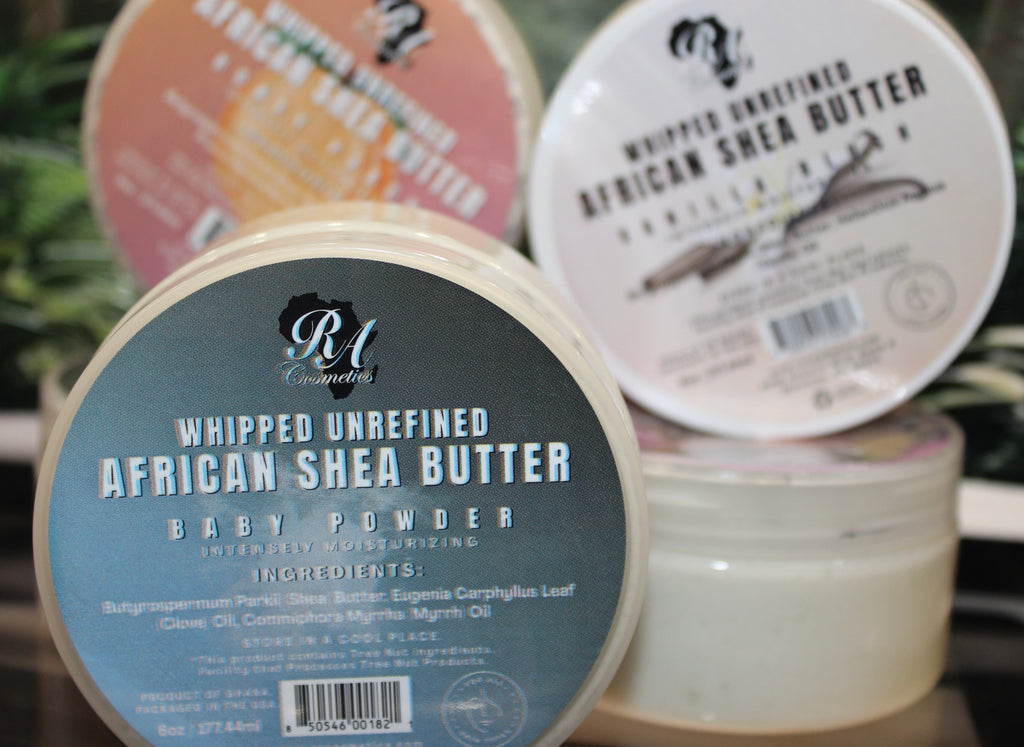 Whipped Unrefined African Shea Butter