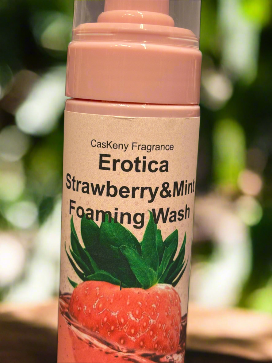 Erotica Strawberry & Mint Foaming Wash