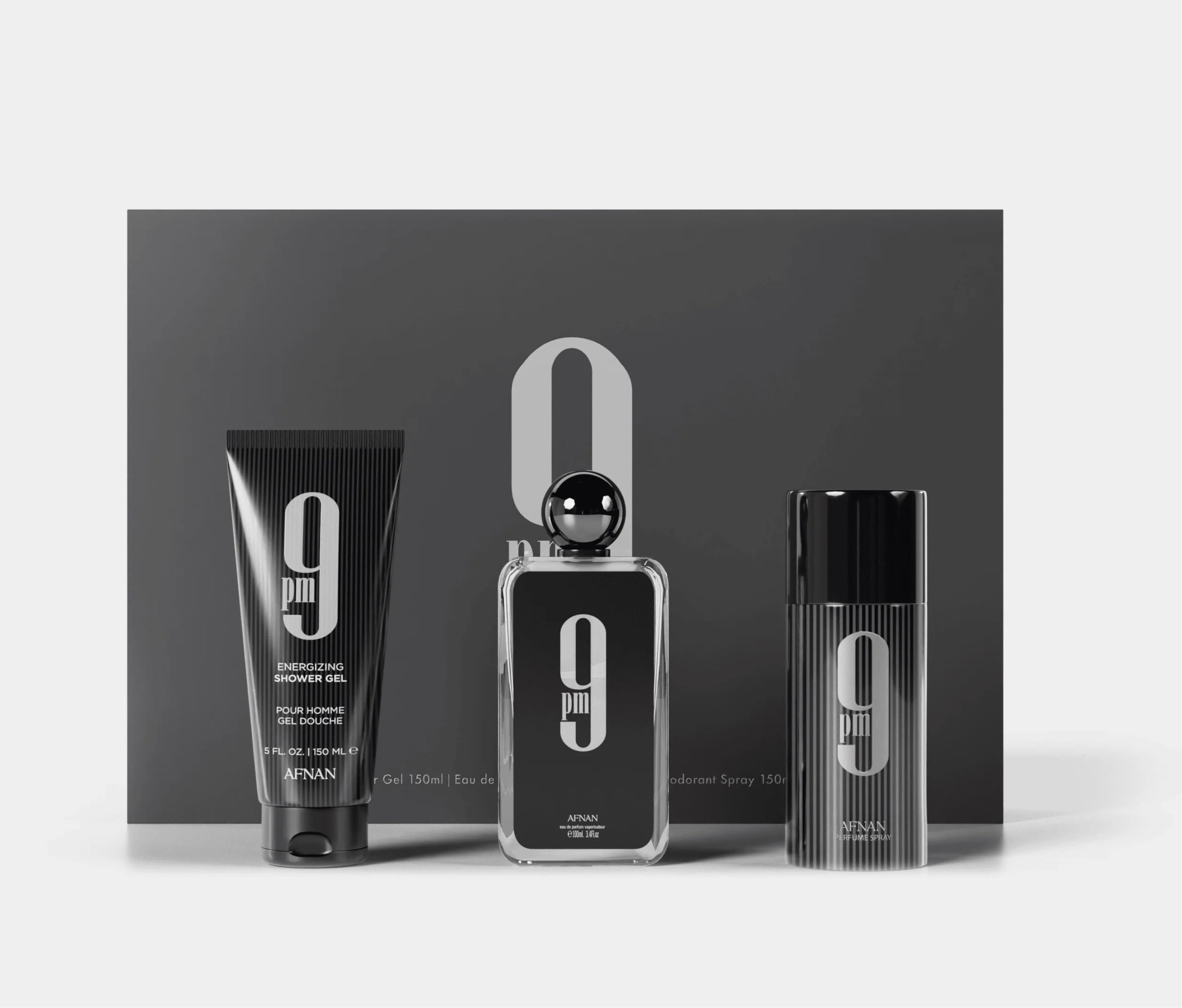 Afnan 9PM Black Gift Set
