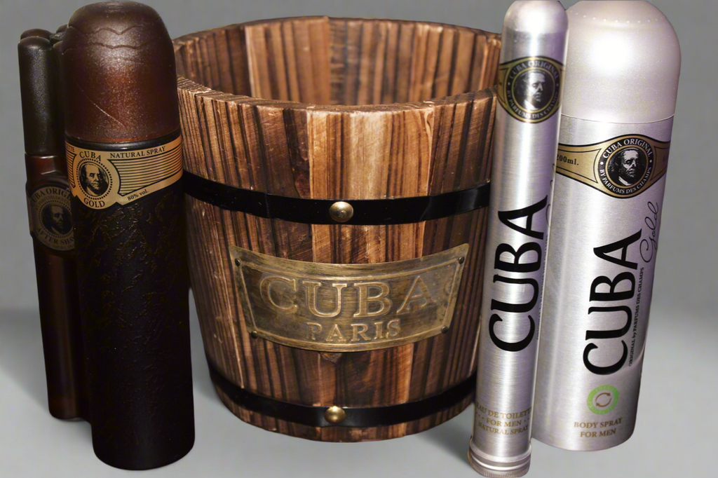 Cuba Gold Cologne by Fragluxe – Gift Set