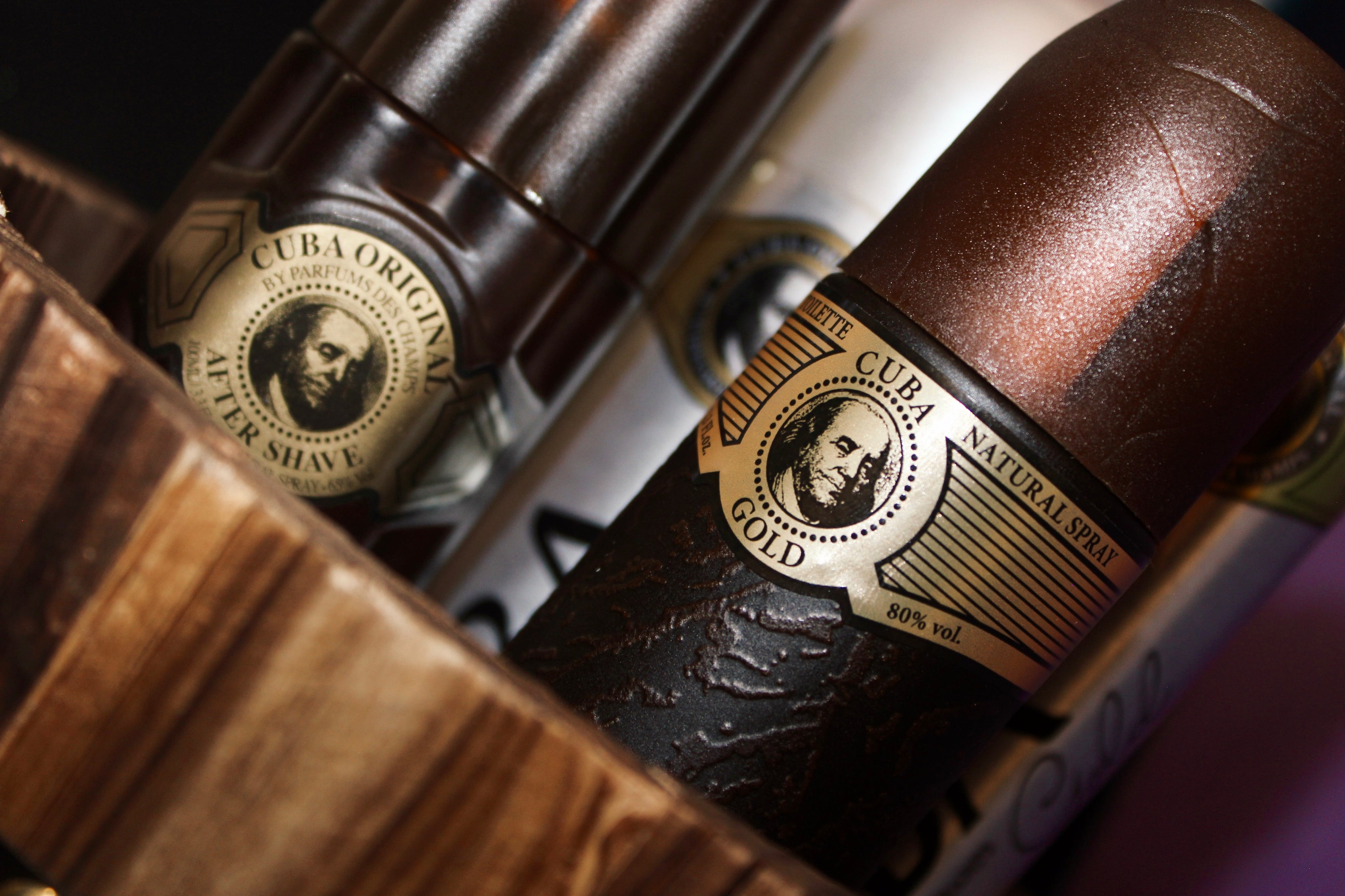 Cuba Gold Cologne by Fragluxe – Gift Set
