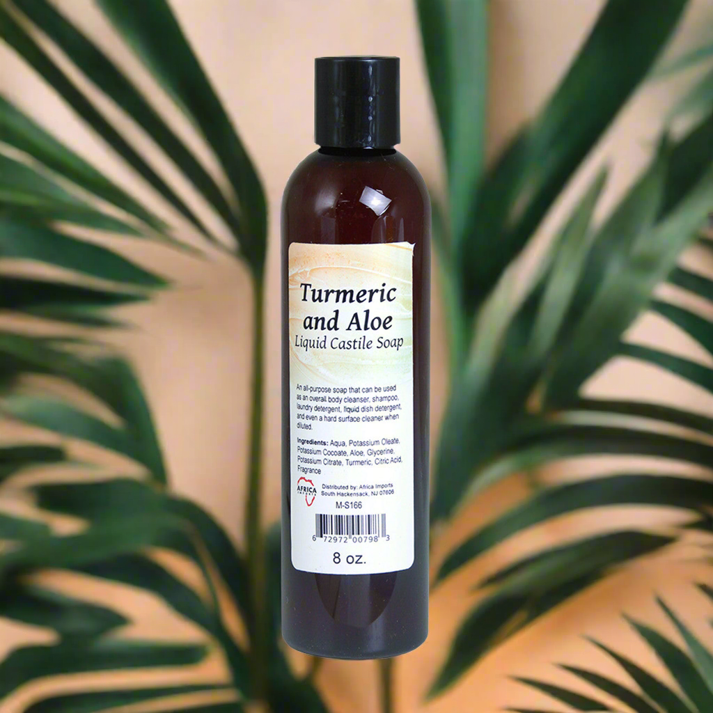 Turmeric & Aloe Liquid Castile Soap