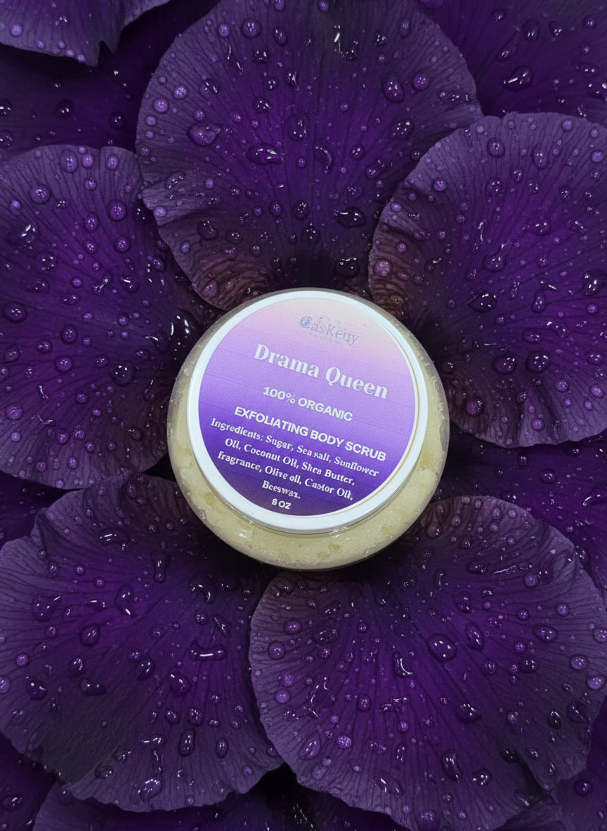 👑 DRAMA QUEEN Sea Moss Body Scrub