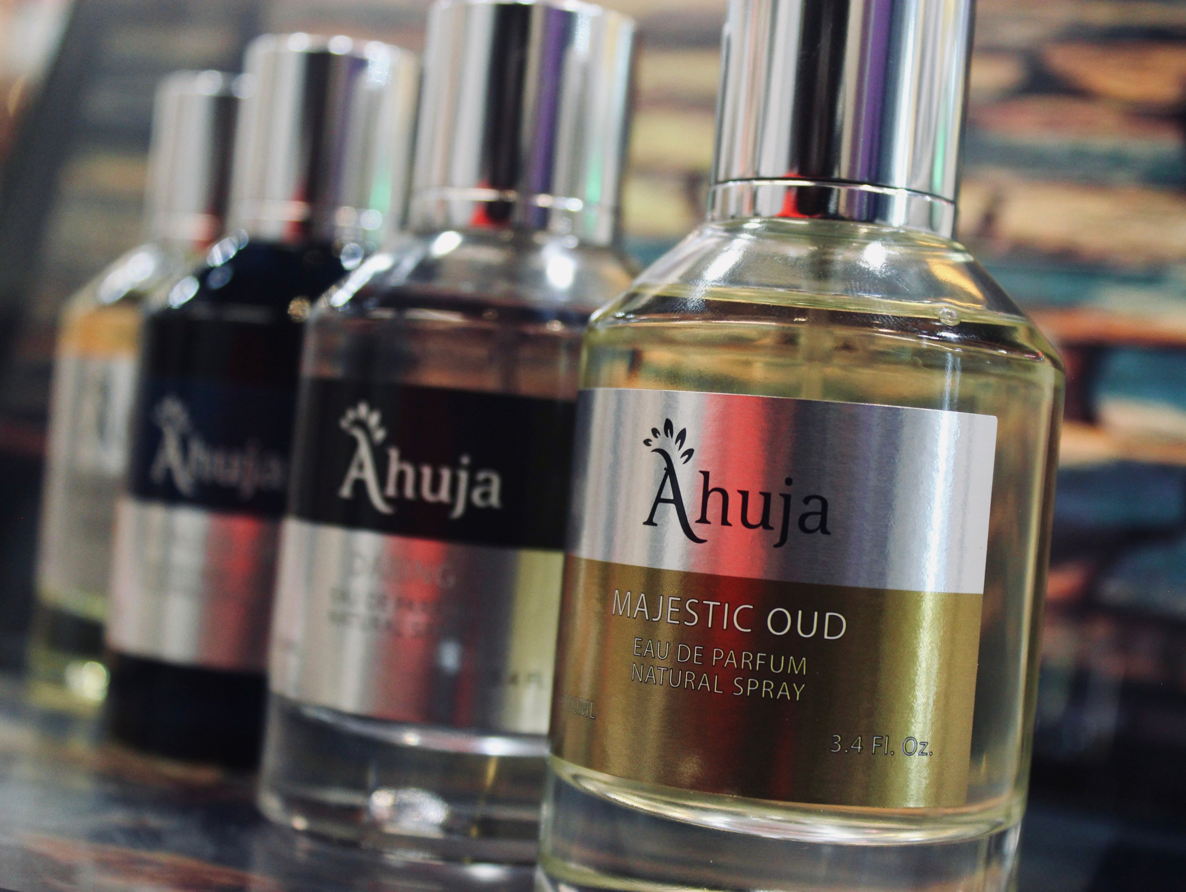Ahuja Majestic Oud/ Pour Homme/ Daring/ Royal Bleu.