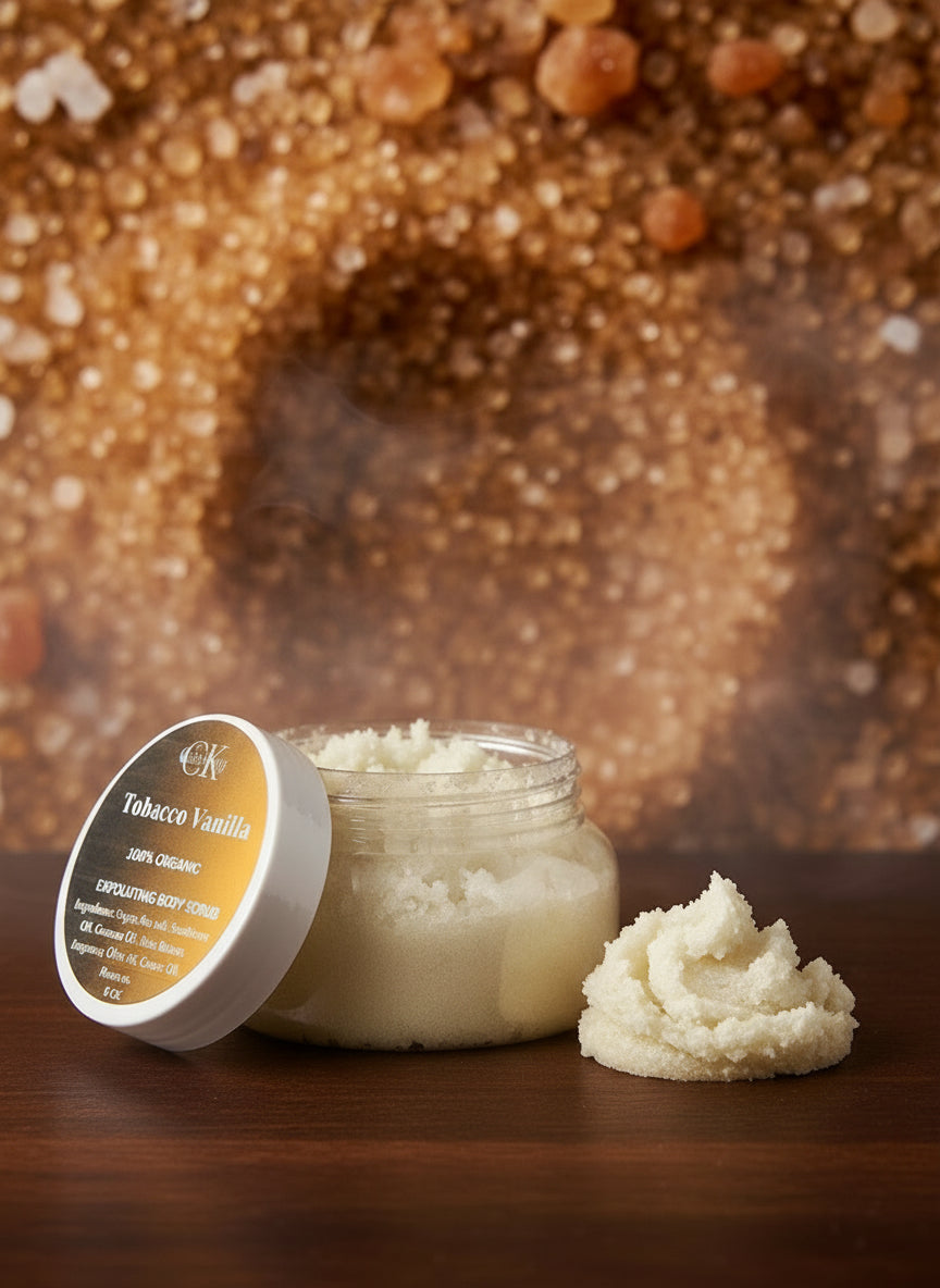 🍦 TOBACCO VANILLA Sea Moss Body Srub