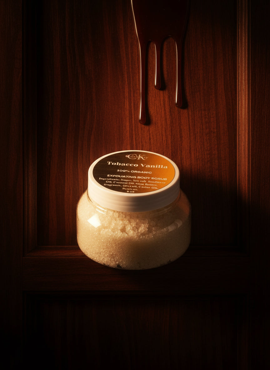 🍦 TOBACCO VANILLA Sea Moss Body Srub