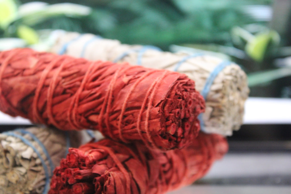 Sage (red, grey, white)