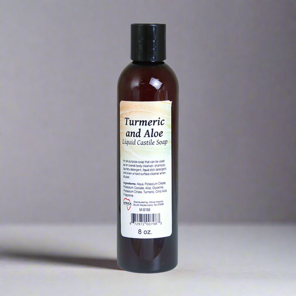 Turmeric & Aloe Liquid Castile Soap