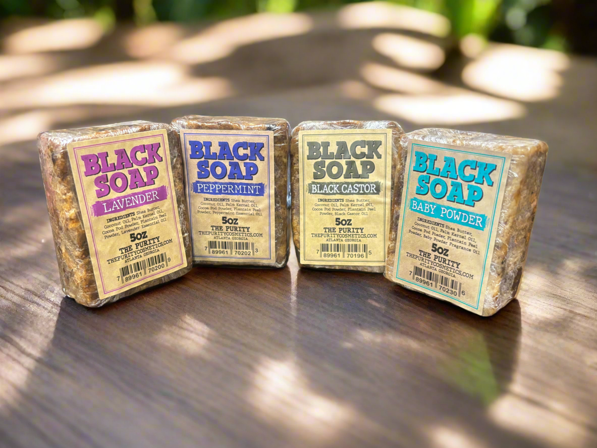 Purity Black Soap