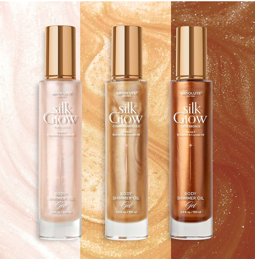 Absolute Silk Glow Body Shimmer Collection Mist/ Gel
