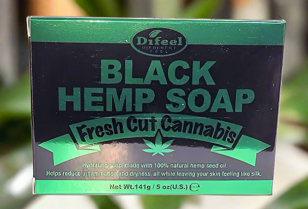 Difeel Black Hemp Soap – Fresh Cut Cannabis