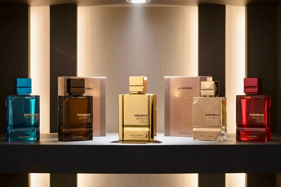 The Amber Oud Collection by Al Haramain