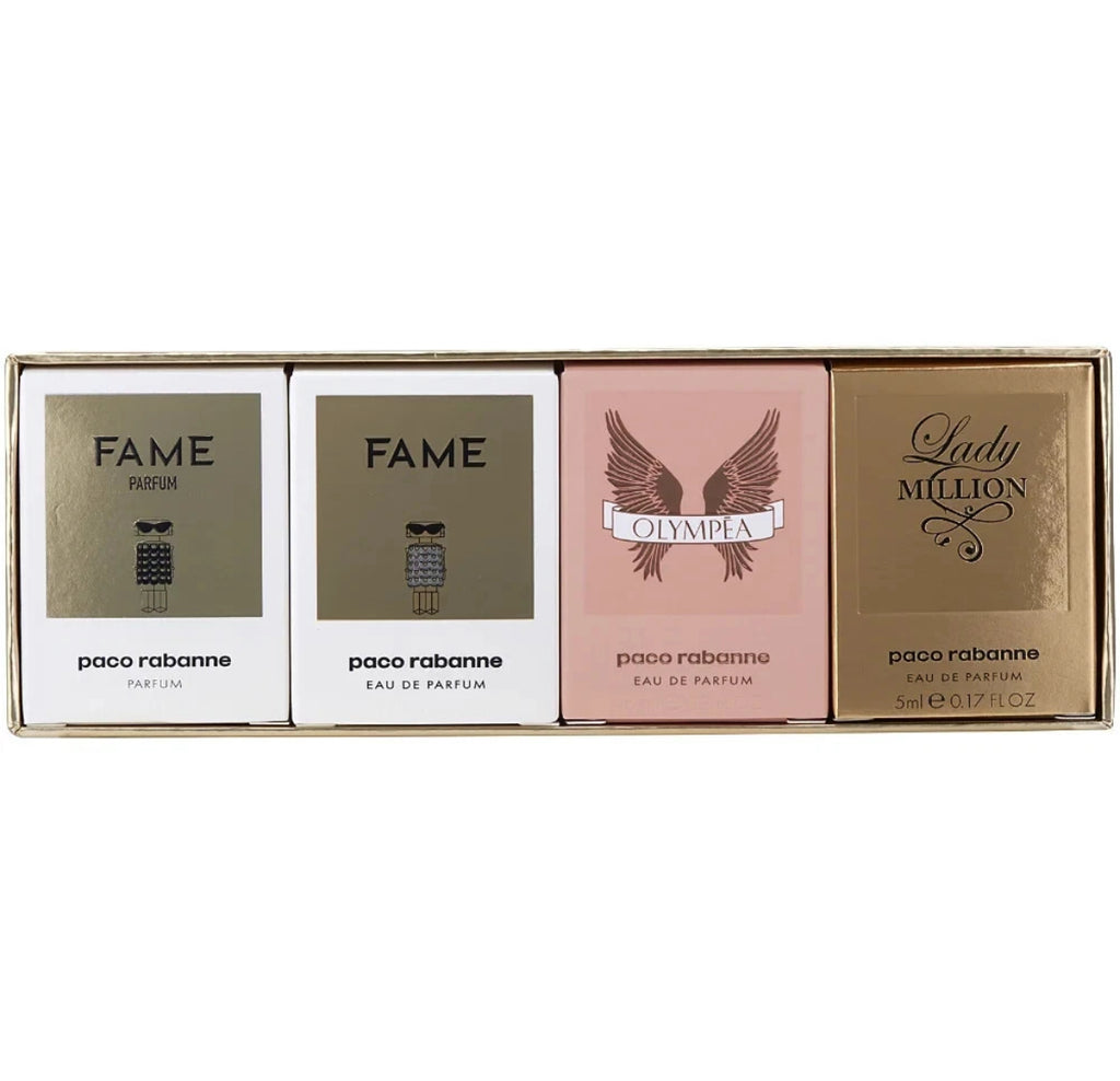 Paco Rabanne Eau de Parfum Miniature 4-Piece Gift Set for Her