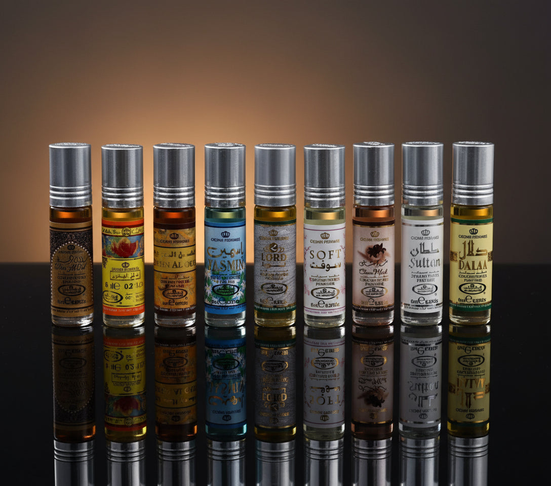 Arabian Roll-On Oils – 12 Scents of Pure Luxury