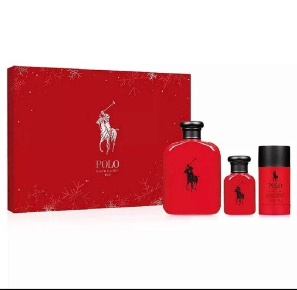 Polo Red by Ralph Lauren 3-Piece Gift Set