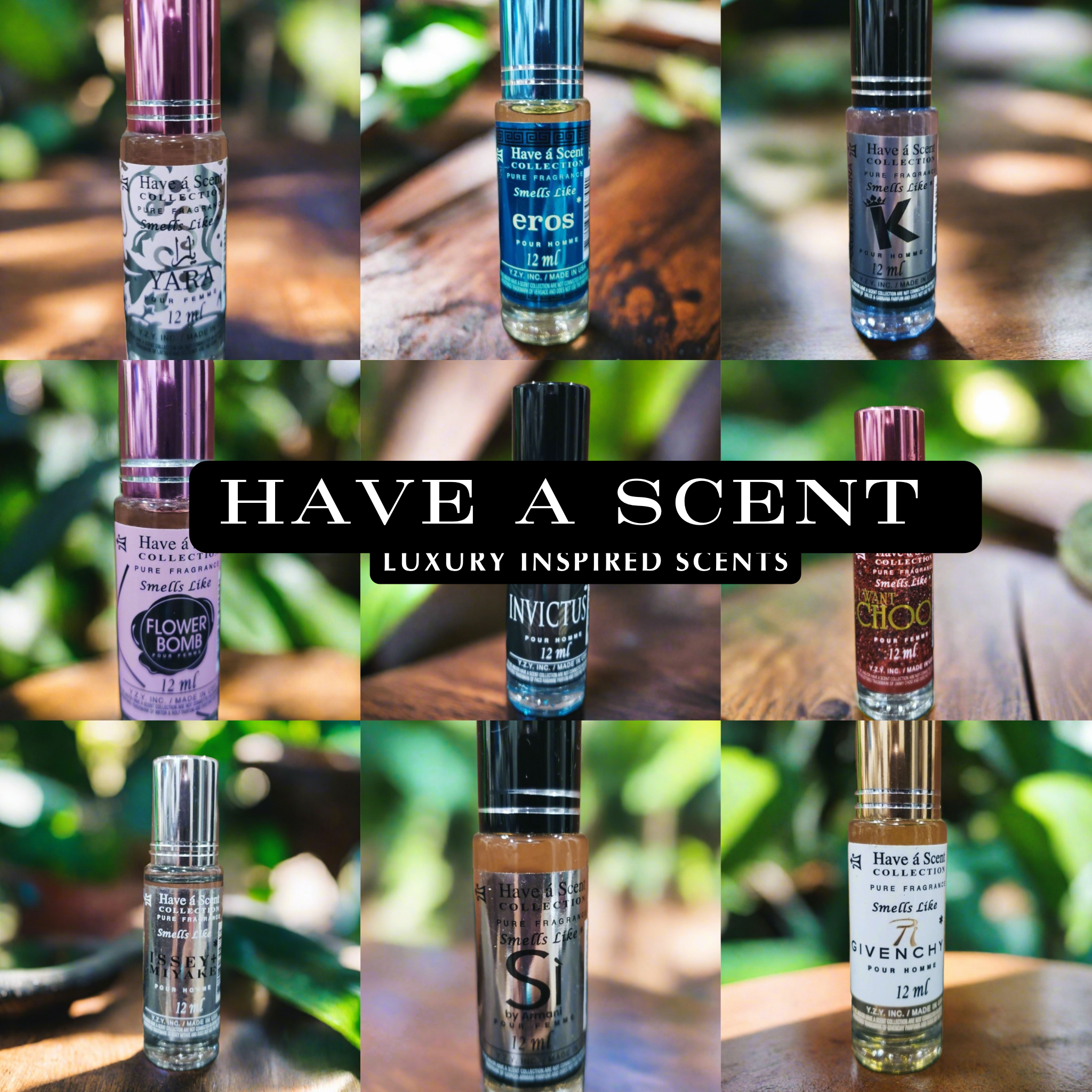 Have a Scent (Perfume/Cologne Oils)