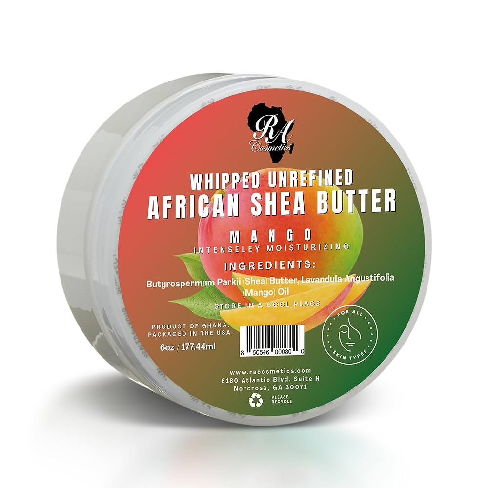 Whipped Unrefined African Shea Butter