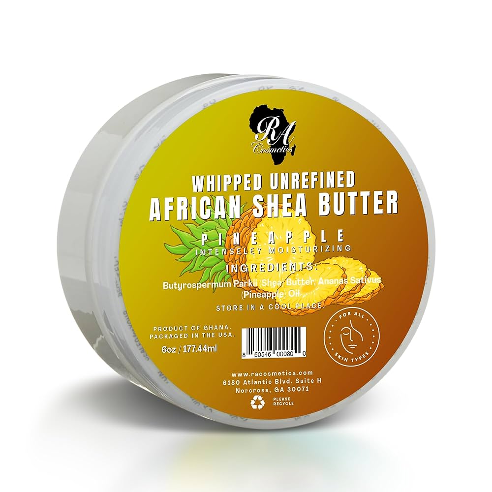 Whipped Unrefined African Shea Butter