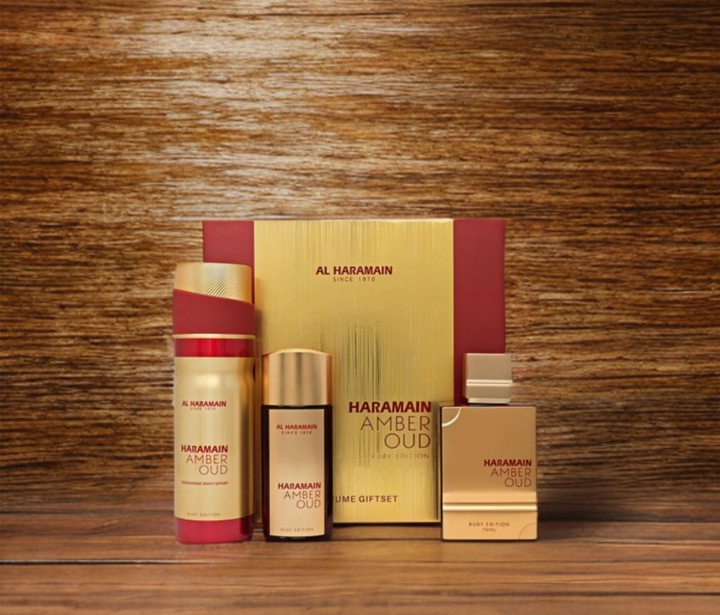 Al Haramain Amber Oud Ruby Edition Gift Set