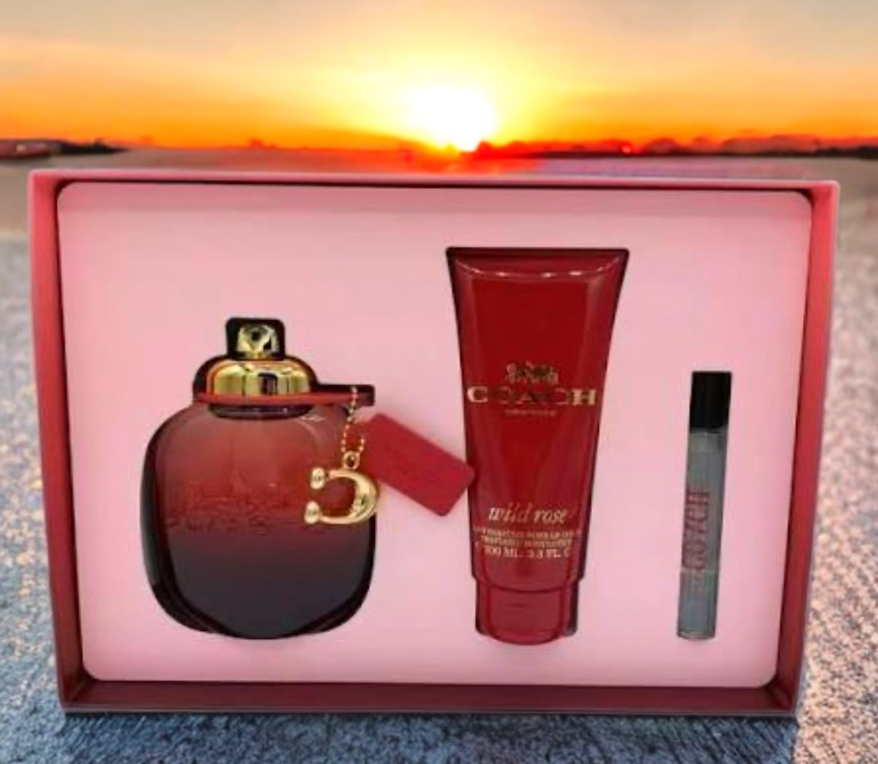 Coach Wild Rose 3-Piece Gift Set
