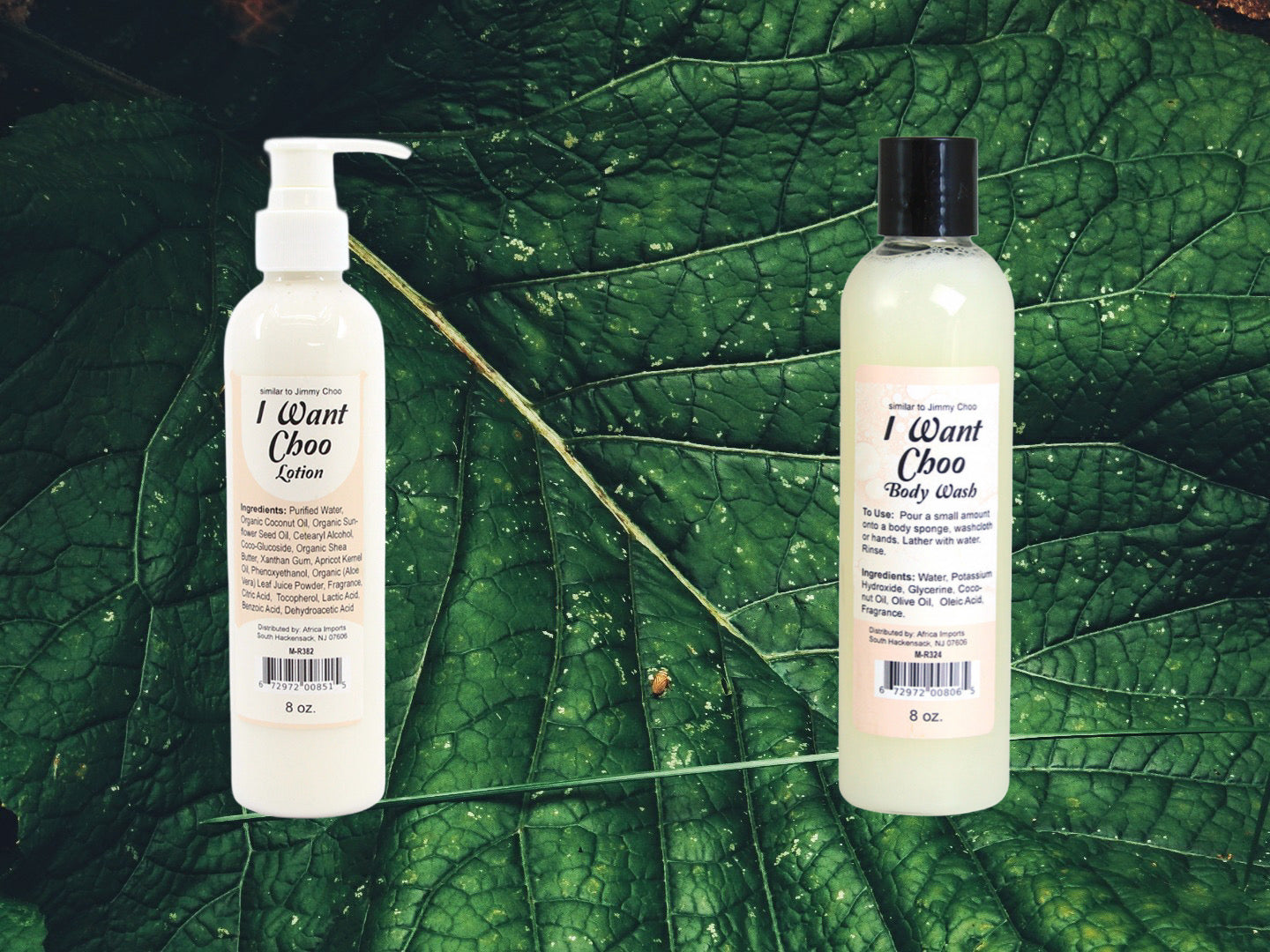 I Want Choo Lotion/Bodywash inspired by Jimmy Choo