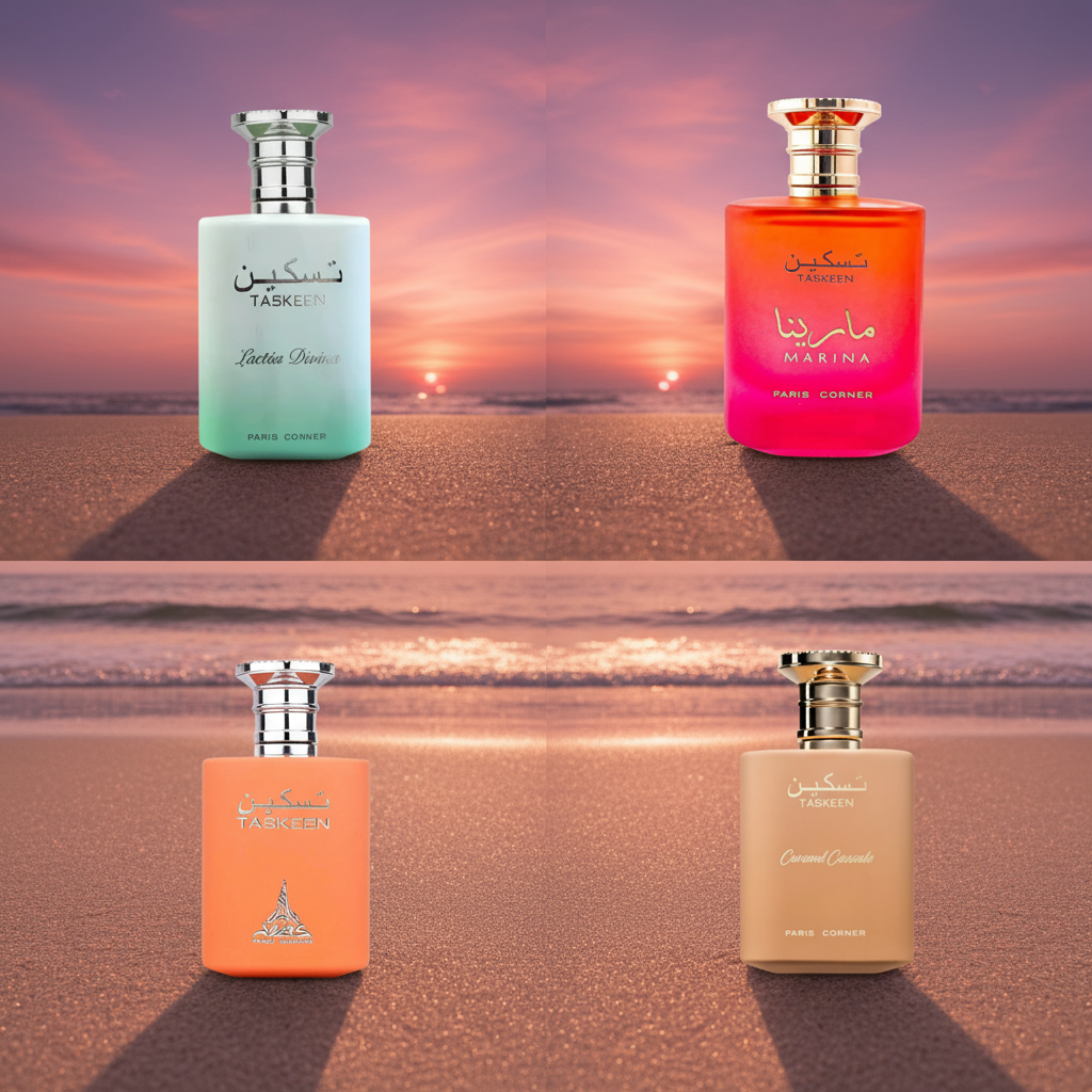 Taskeen/Marina/Caramel Cascade/Lactéa Divina(Paris Corner)