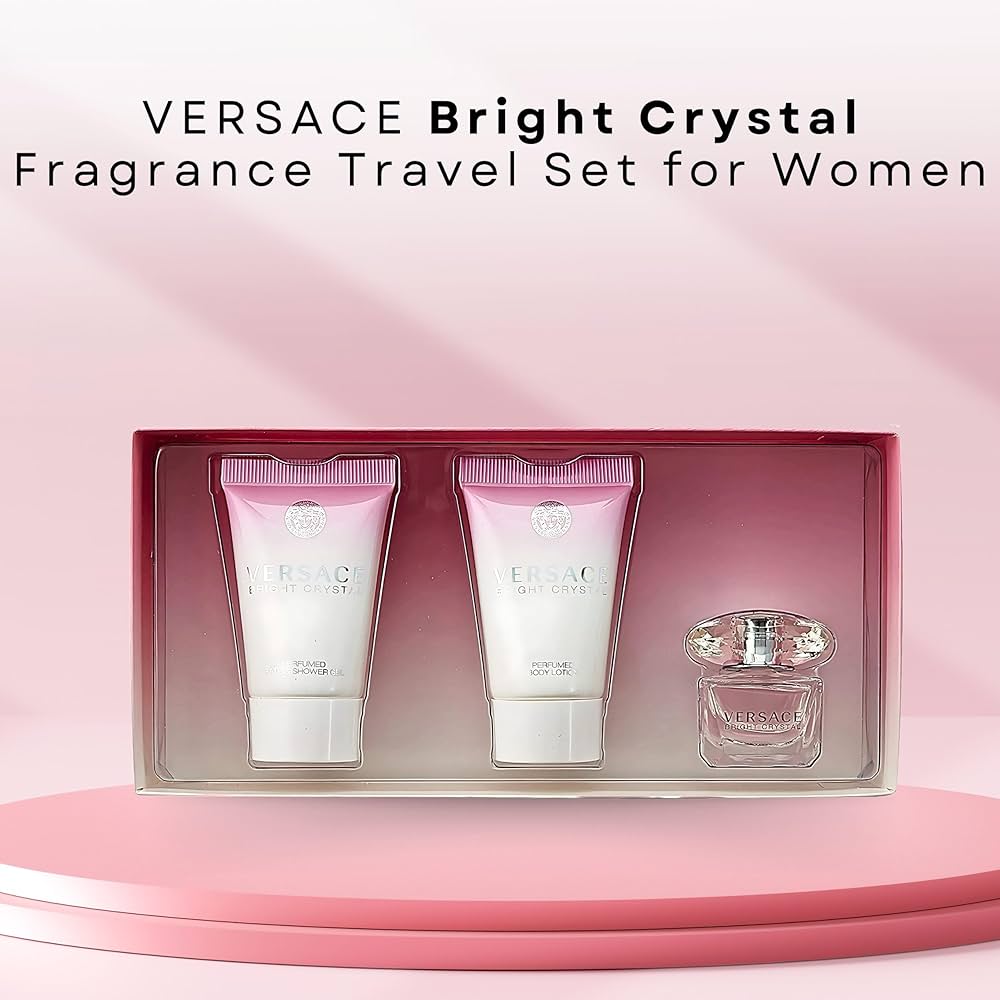Versace – Bright Crystal 3-Piece Mini Set for Women