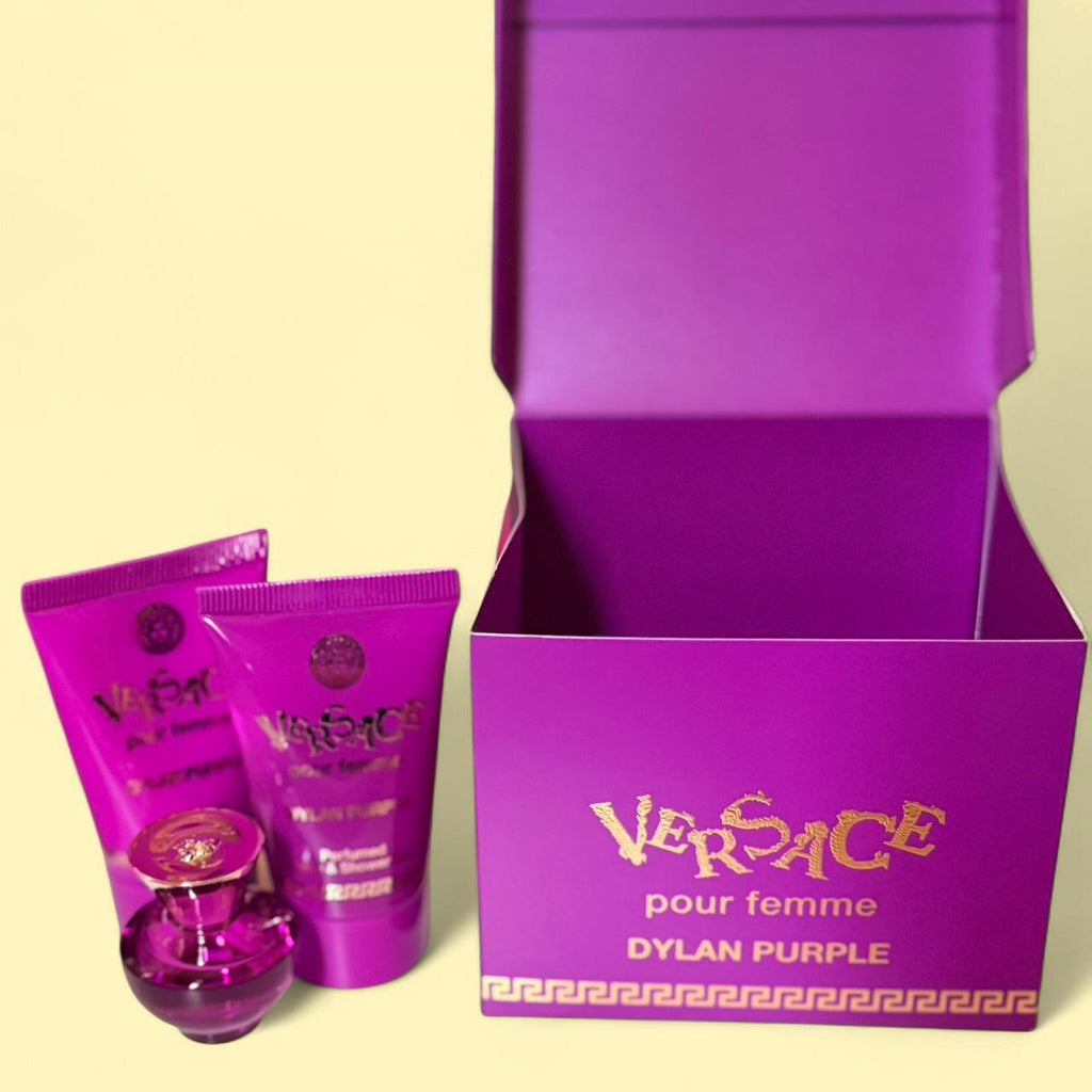Versace – Dylan Purple 3-Piece Set for Women