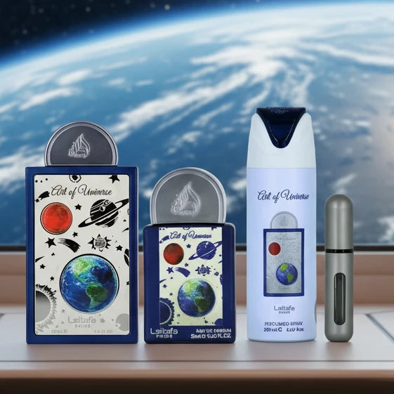Lattafa Pride Art of Universe 3-Piece Eau de Parfum Gift Set