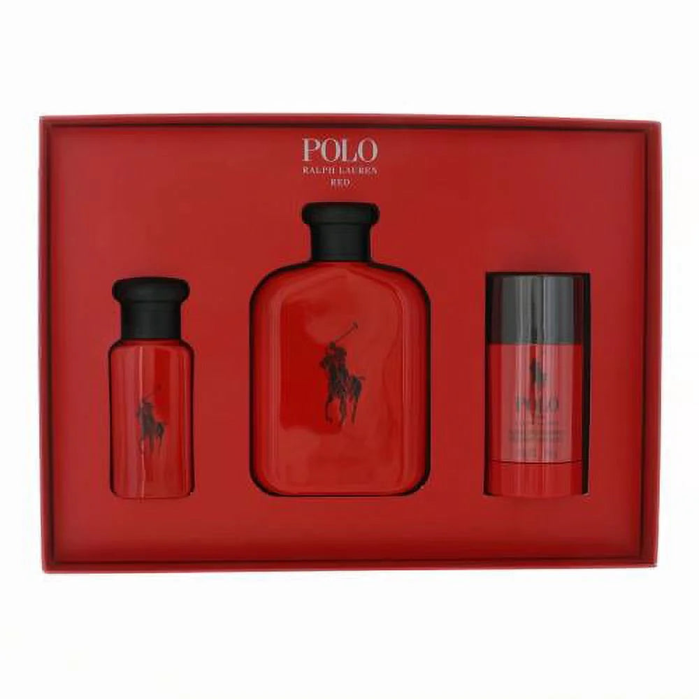 Polo Red by Ralph Lauren 3-Piece Gift Set