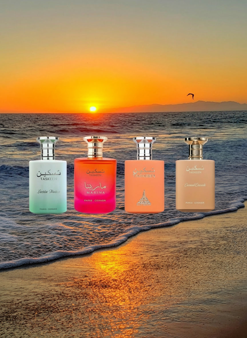 Taskeen/Marina/Caramel Cascade/Lactéa Divina(Paris Corner)