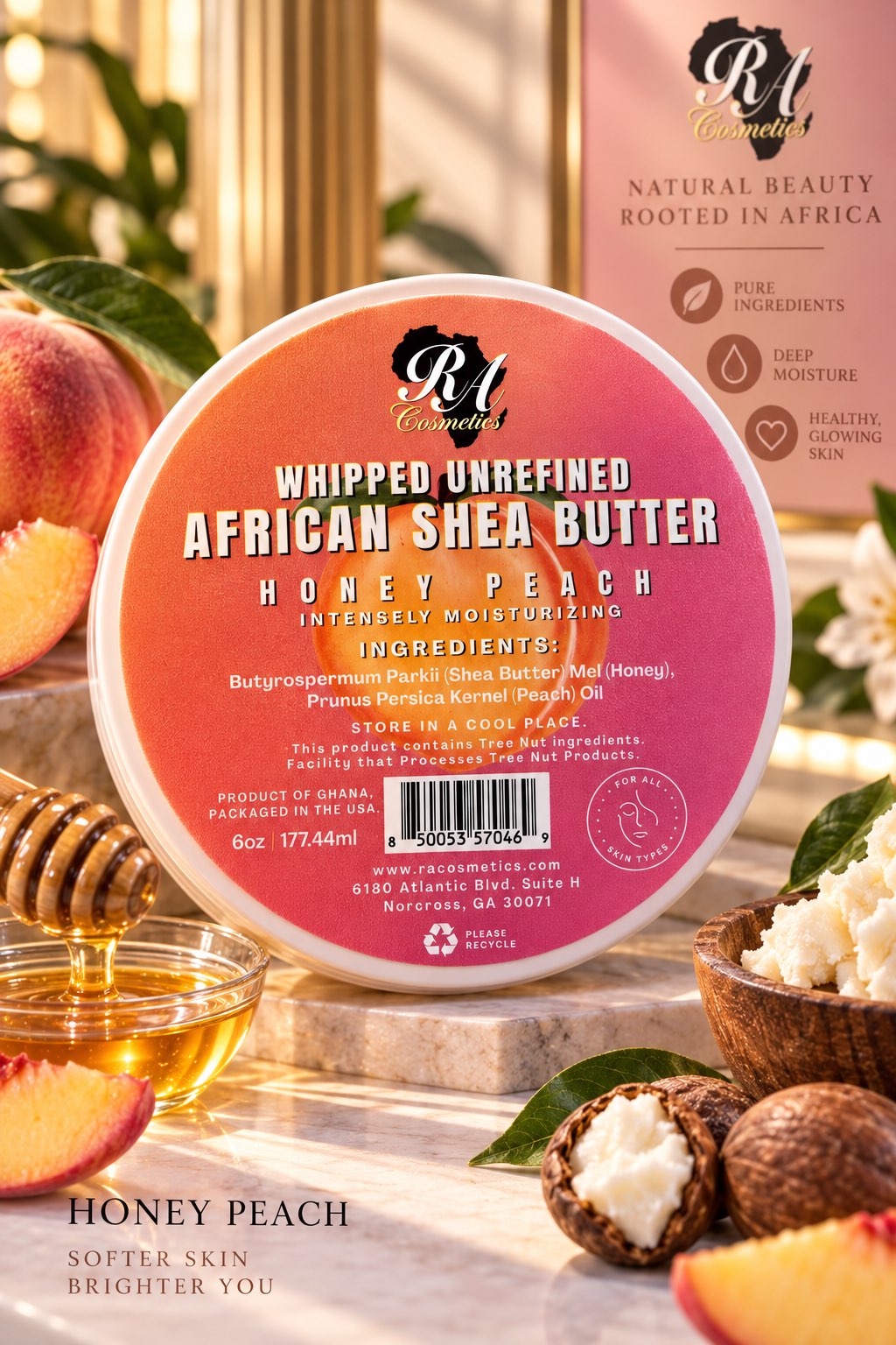 Whipped Unrefined African Shea Butter
